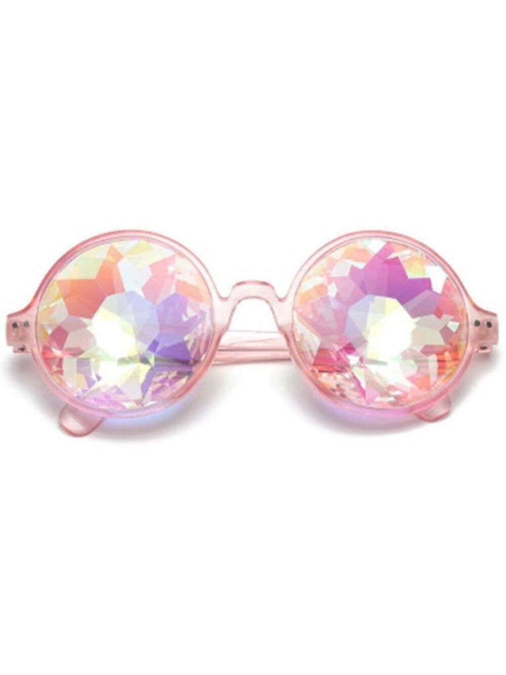 Sunglasses Kaleidoscope Rainbow Prism glasses - Picture 7 of 7
